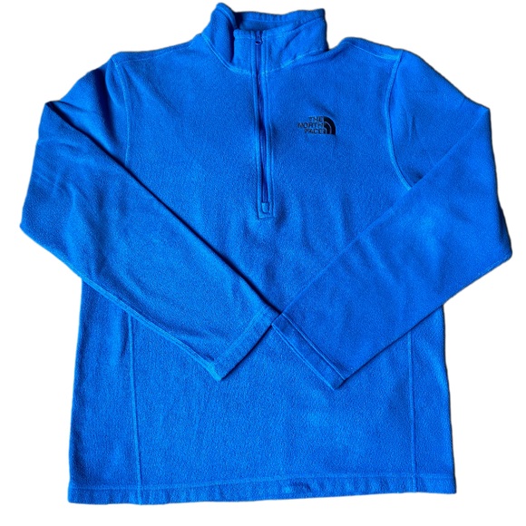 The North Face Other - The North Face Men’s Blue Pullover Zip Up Sweater Size S